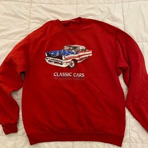 Vintage Classic Cars Red